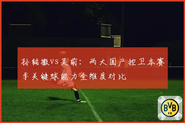 孙铭徽vs吴前：两大国产控卫本赛季关键球能力全维度对比